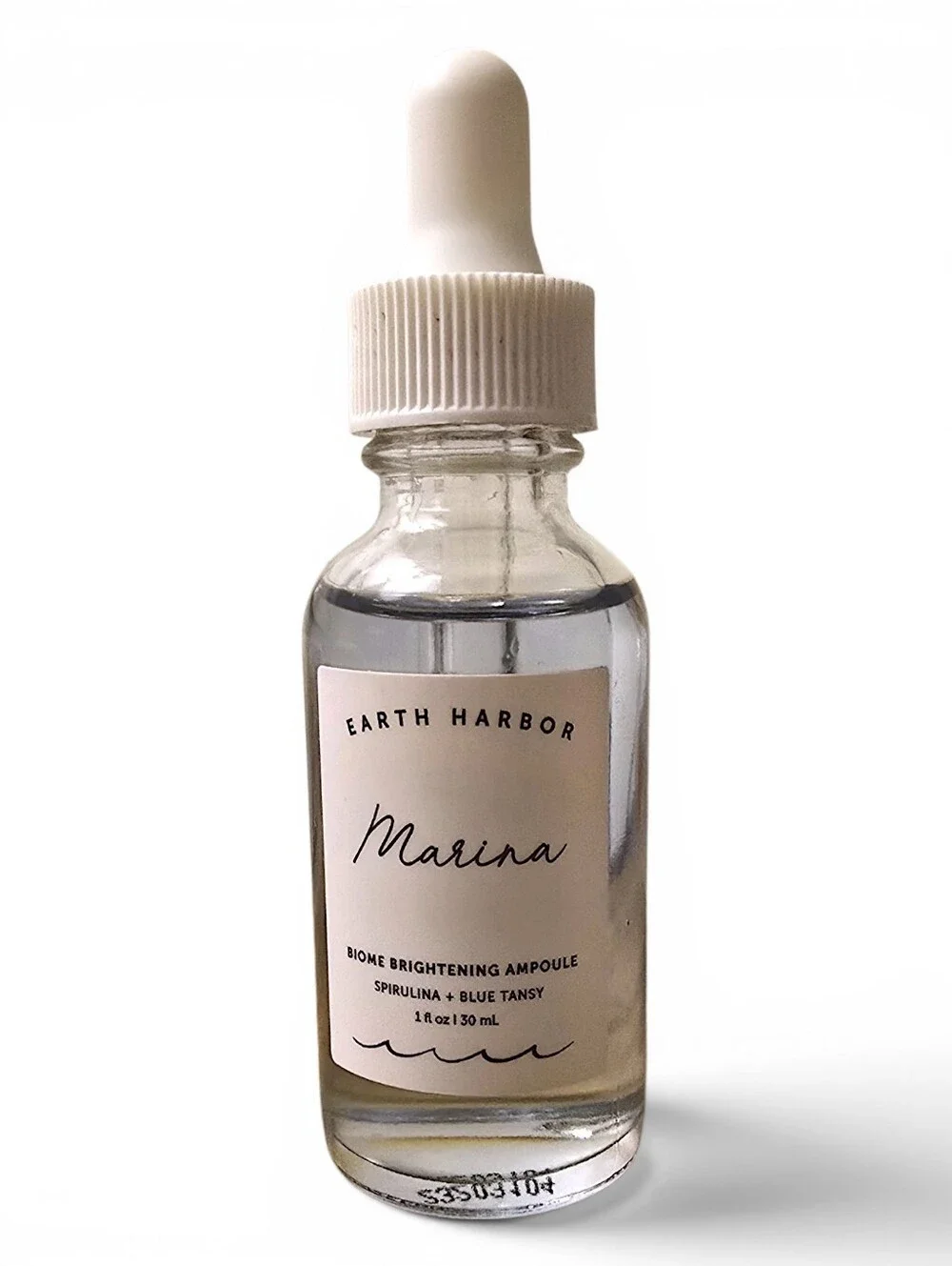 Earth Harbor Marina Biome Brightening Ampoule 1 oz Blue Tansy Spirulina